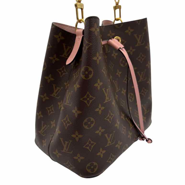 LOUIS VUITTON Monogram Canvas Neonoe MM Rose (Pre-Owned)