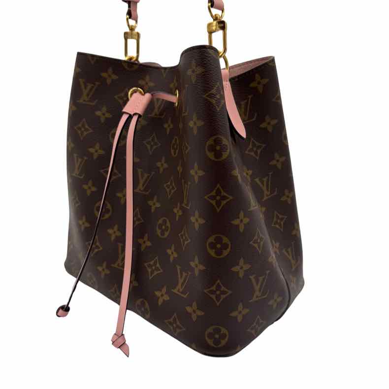 LOUIS VUITTON Monogram Canvas Neonoe MM Rose (Pre-Owned)