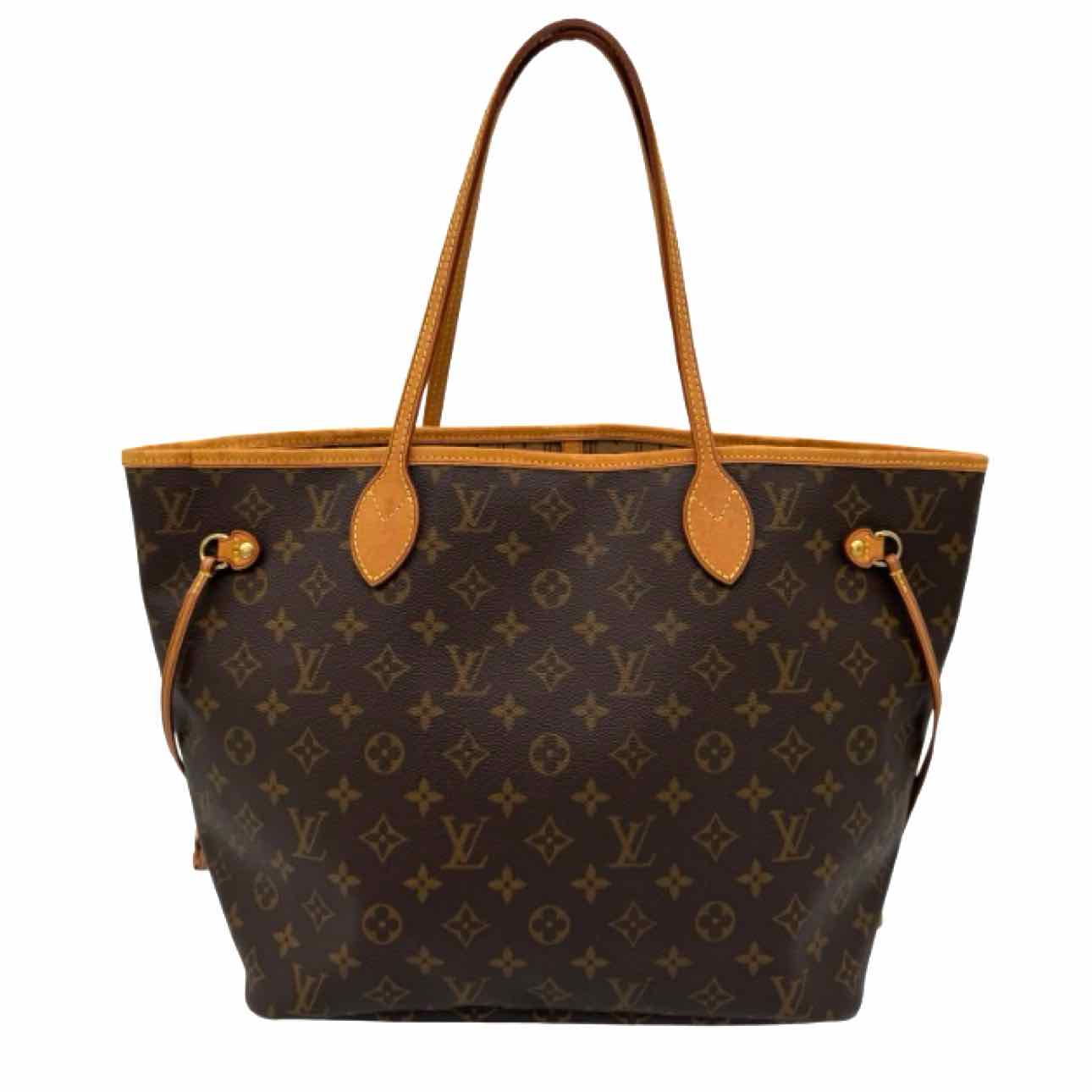 LOUIS VUITTON Monogram Canvas Neverfull MM Brown Tote Bag