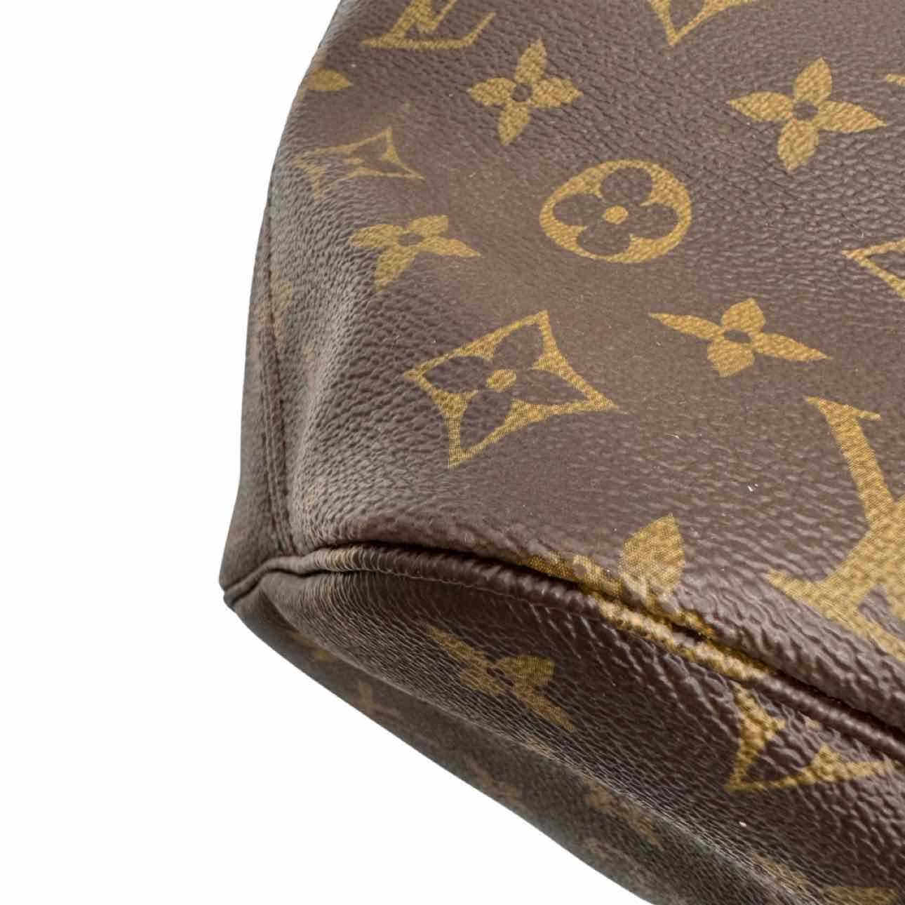 LOUIS VUITTON Monogram Canvas Neverfull MM Brown Tote Bag