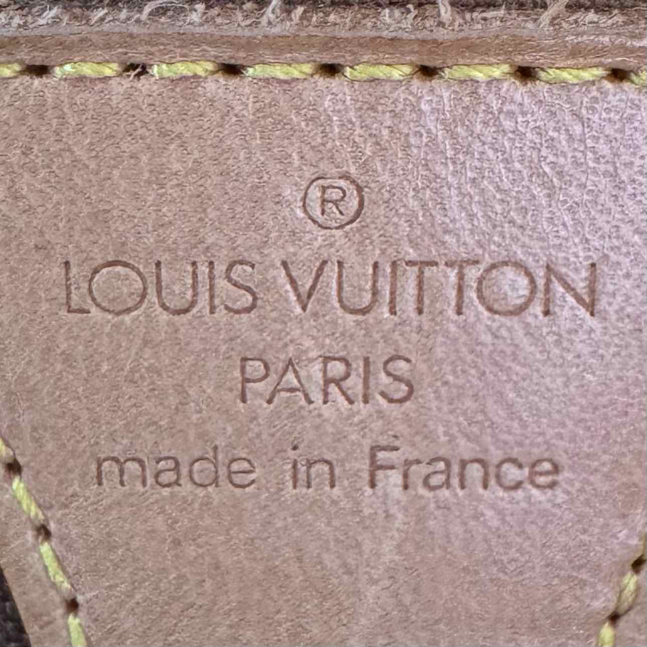 LOUIS VUITTON Monogram Canvas PM Ellipse Tote Bag Brown