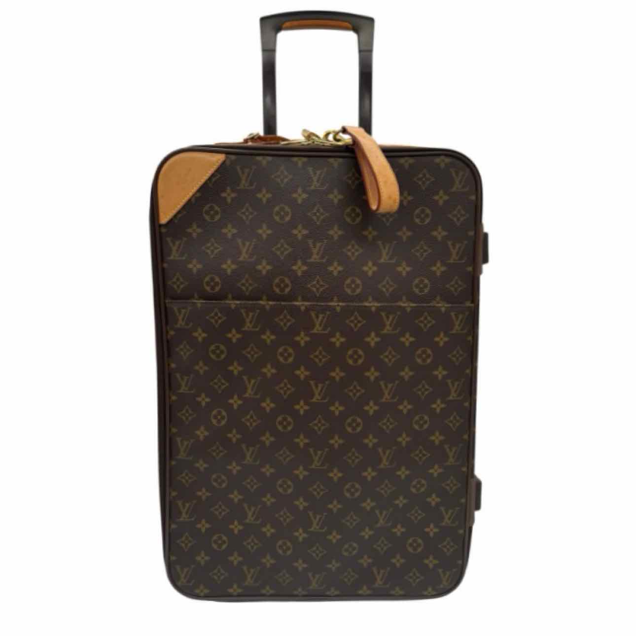 LOUIS VUITTON Monogram Canvas Pegase 55 Suitcase  Brown