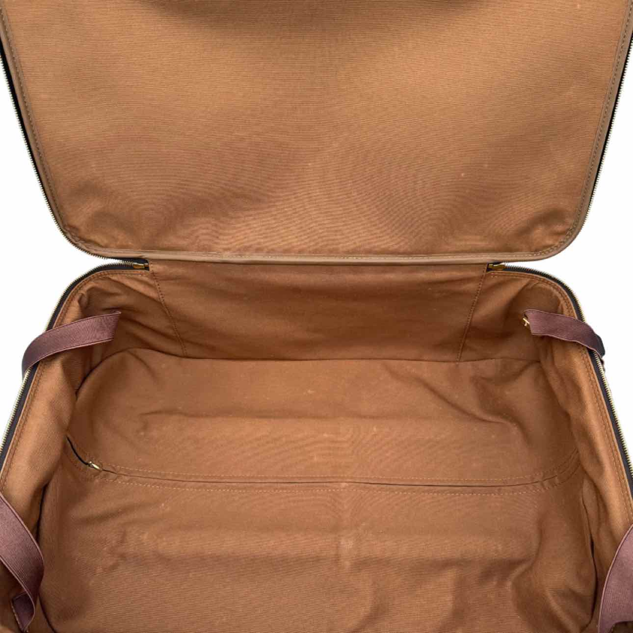 LOUIS VUITTON Monogram Canvas Pegase 55 Suitcase Brown