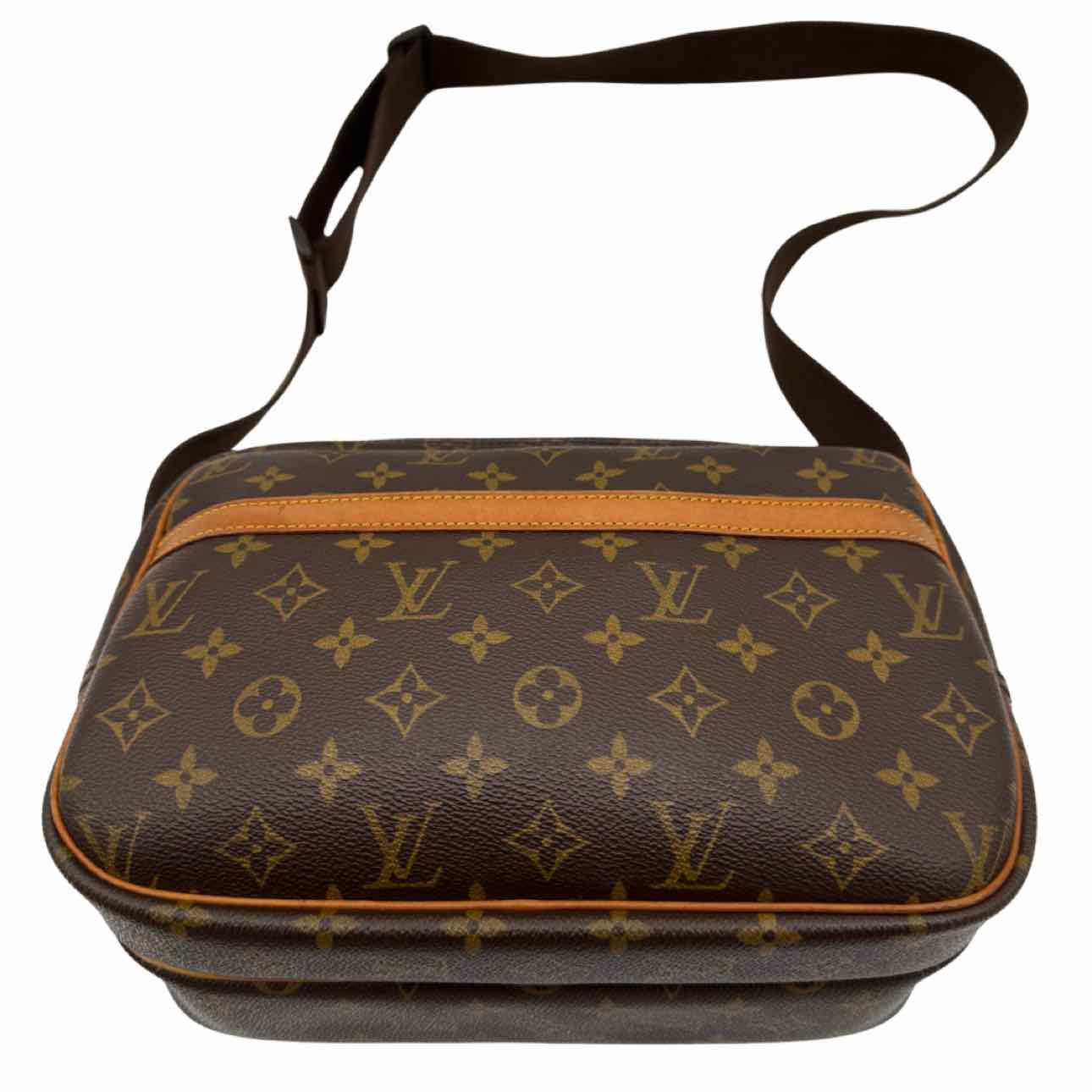 LOUIS VUITTON Monogram Canvas Reporter PM Crossbody Bag