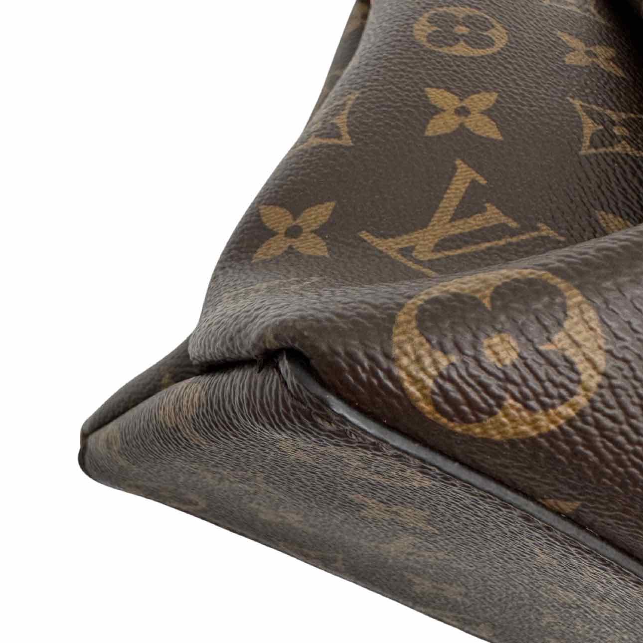 LOUIS VUITTON Monogram Canvas Rivoli MM Shoulder Bag Brown