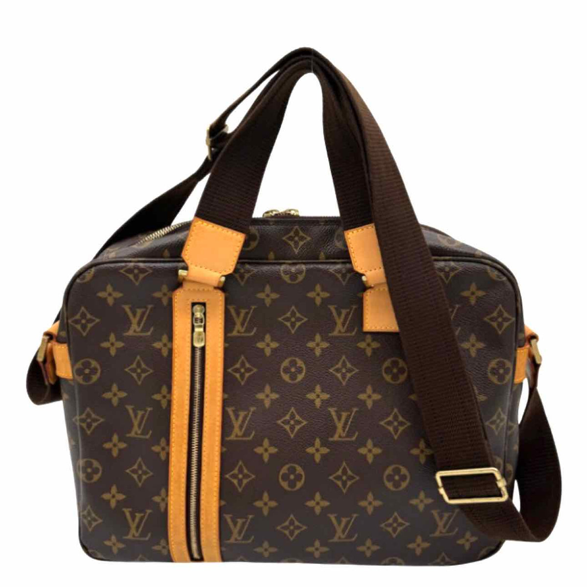 LOUIS VUITTON Monogram Canvas Sac Bosphore Briefcase/Messenger Bag Brown