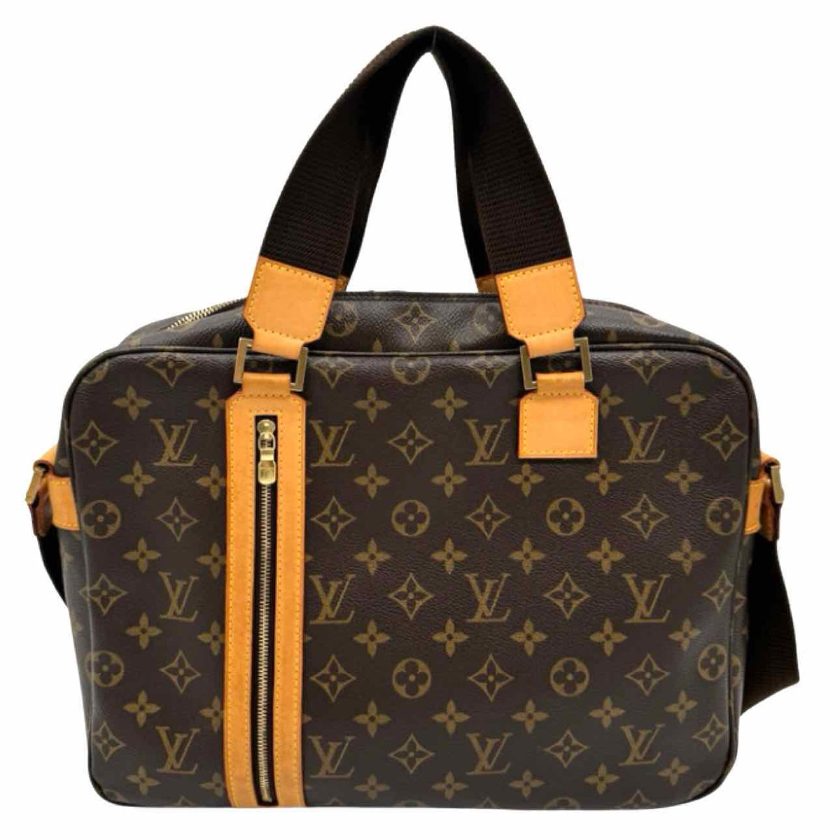 LOUIS VUITTON Monogram Canvas Sac Bosphore Briefcase/Messenger Bag Brown