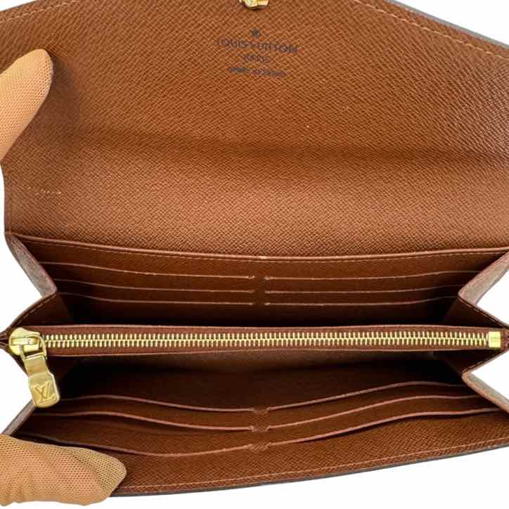 LOUIS VUITTON Monogram Canvas Sarah Wallet (Pre-Owned)