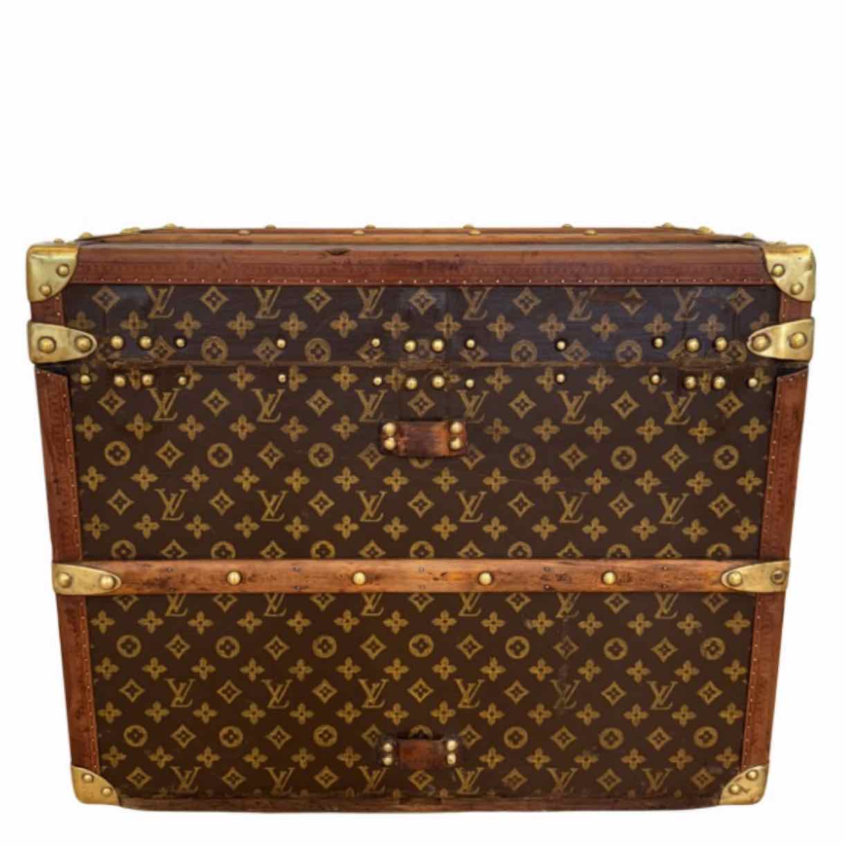 LOUIS VUITTON Monogram Canvas Shoe Trunk