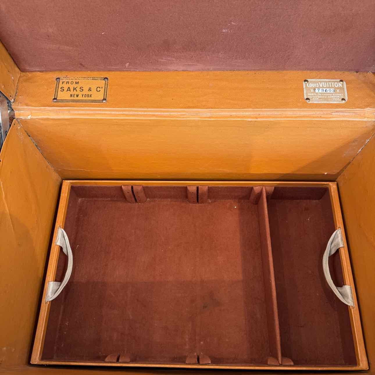 LOUIS VUITTON Monogram Canvas Shoe Trunk