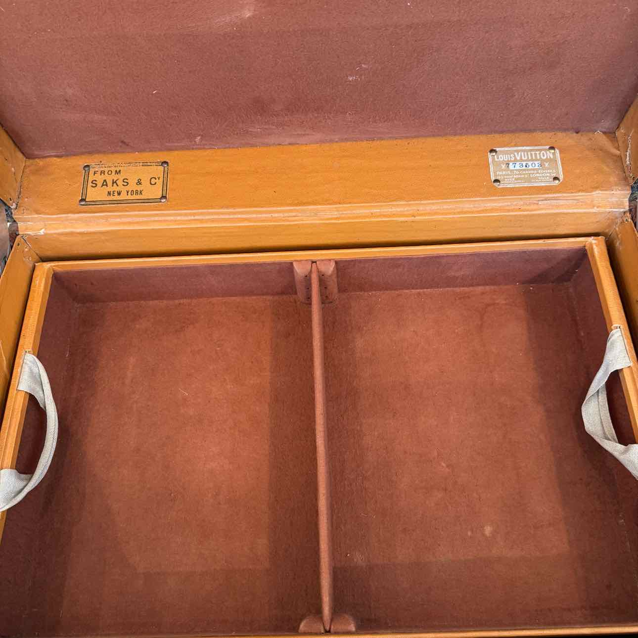 LOUIS VUITTON Monogram Canvas Shoe Trunk
