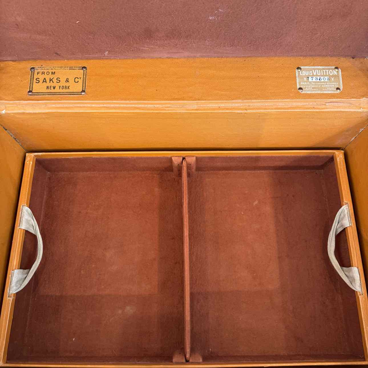 LOUIS VUITTON Monogram Canvas Shoe Trunk