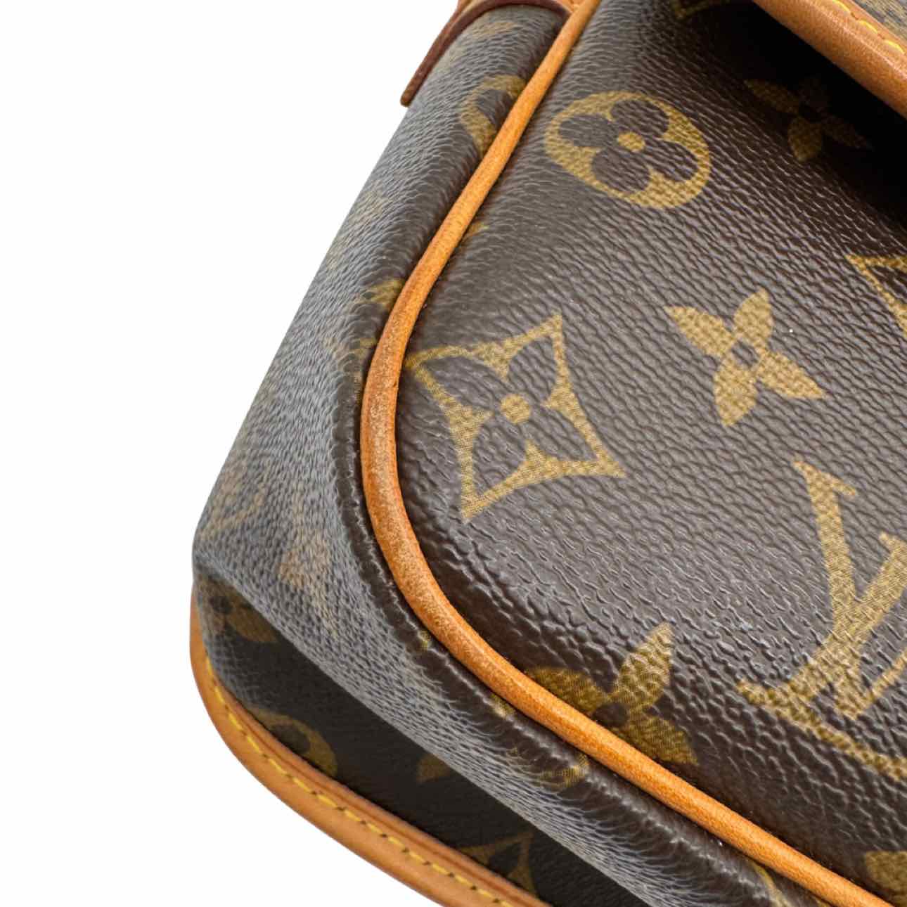 LOUIS VUITTON Monogram Canvas Sologne Brown Crossbody