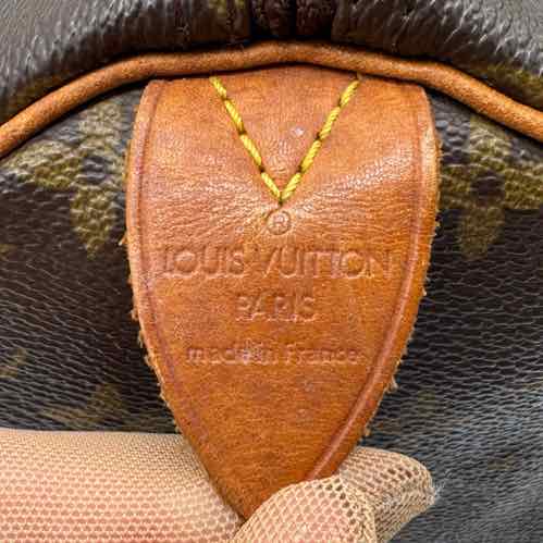 LOUIS VUITTON Monogram Canvas Speedy 30 Brown