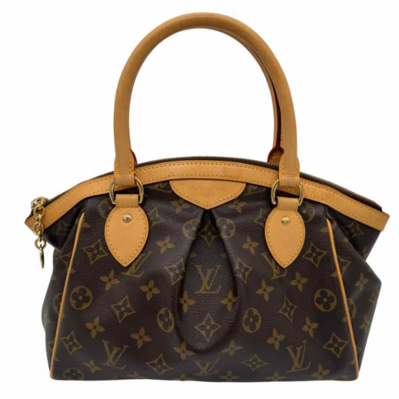 LOUIS VUITTON Monogram Canvas Tivoli PM Tote Bag  Brown
