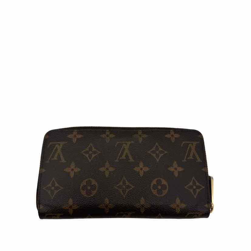 LOUIS VUITTON Monogram Canvas Zippy Wallet Brown (Pre-Owned)