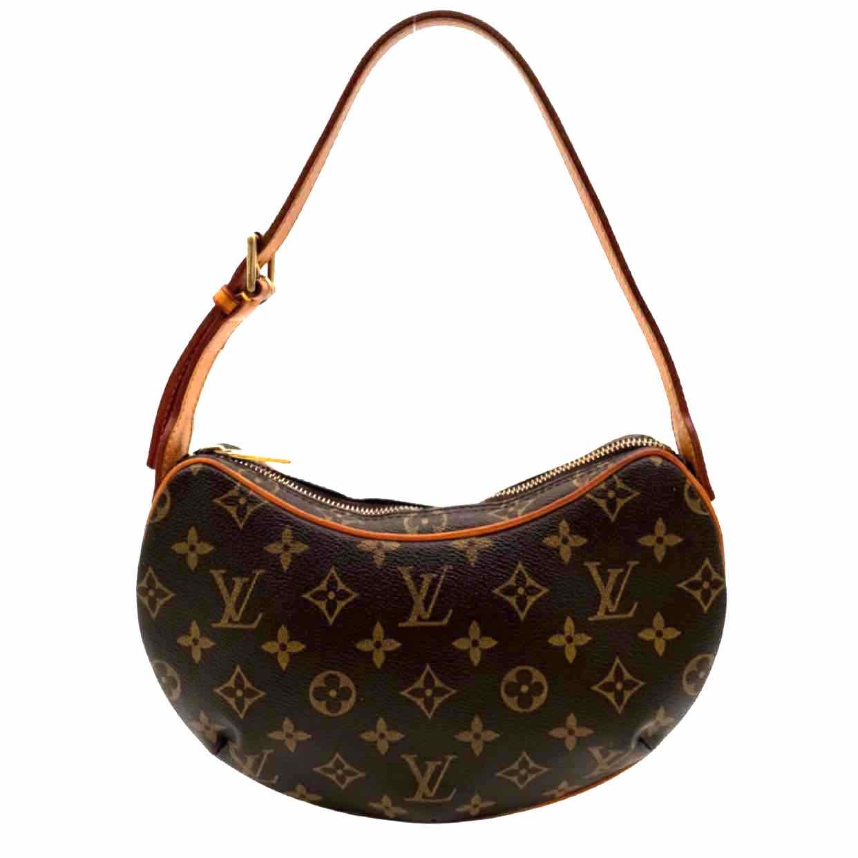 LOUIS VUITTON Monogram Croissant PM Shoulder Bag
