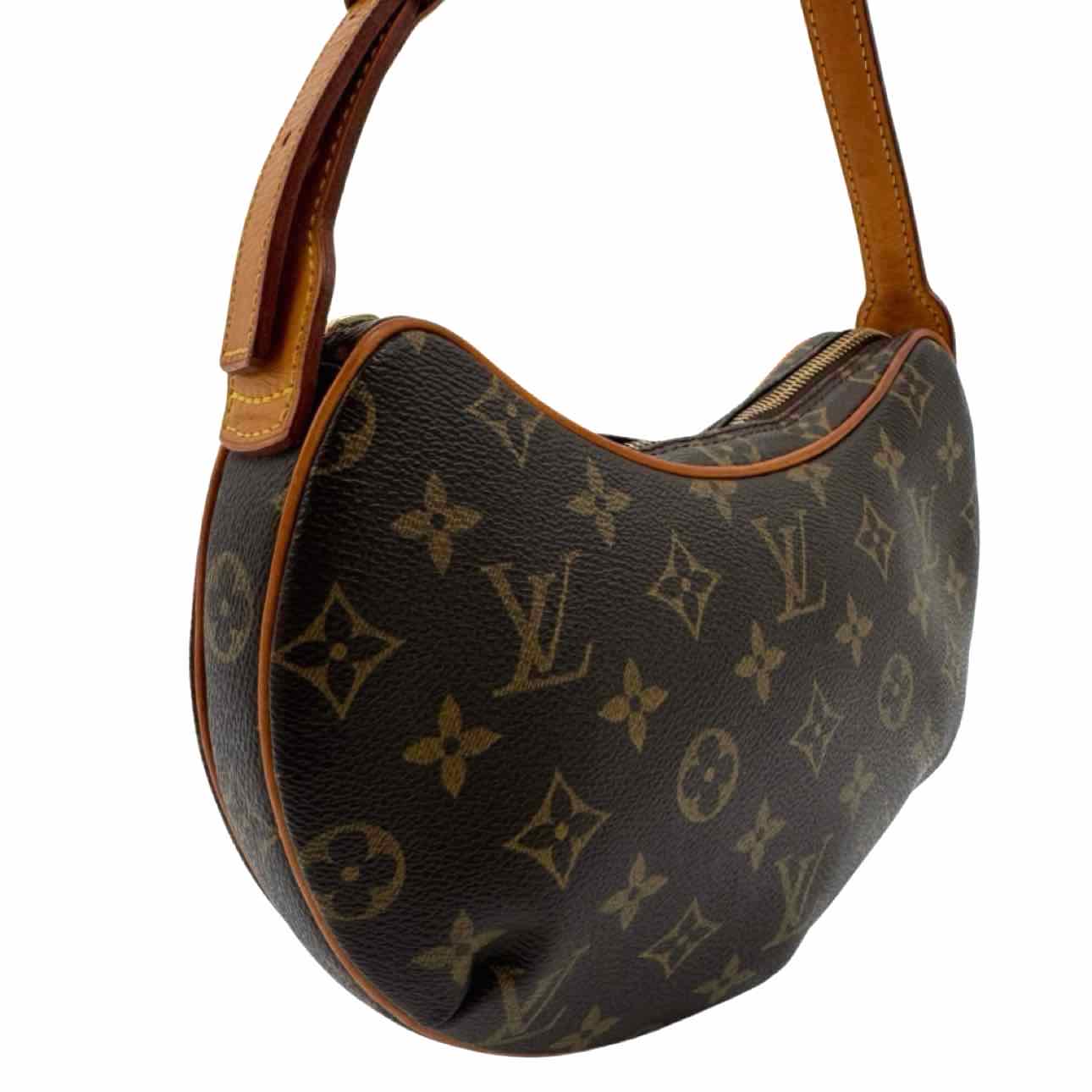 LOUIS VUITTON Monogram Croissant PM Shoulder Bag
