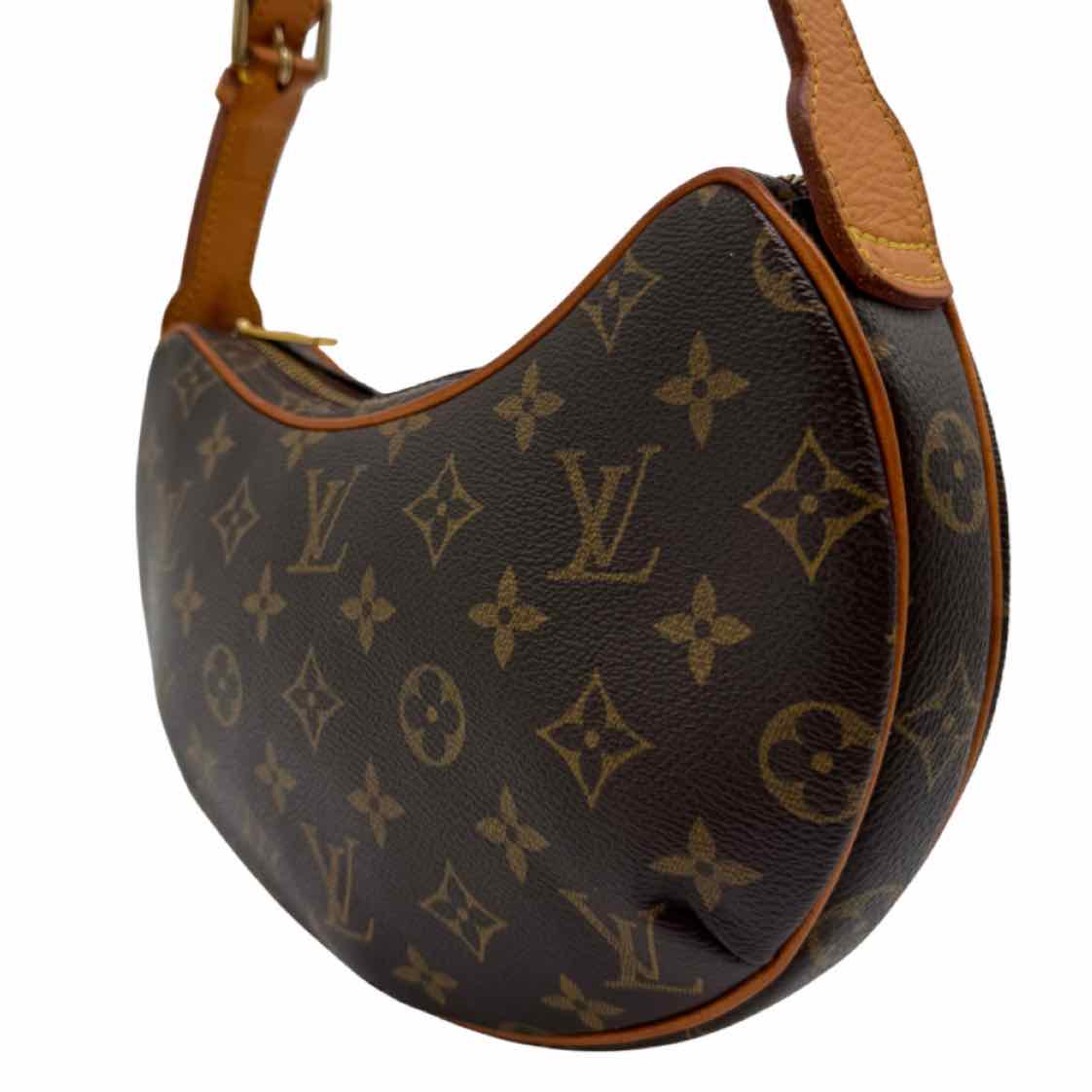 LOUIS VUITTON Monogram Croissant PM Shoulder Bag