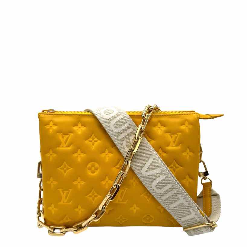LOUIS VUITTON Monogram Embossed Lambskin Coussin PM (Pre-Owned)