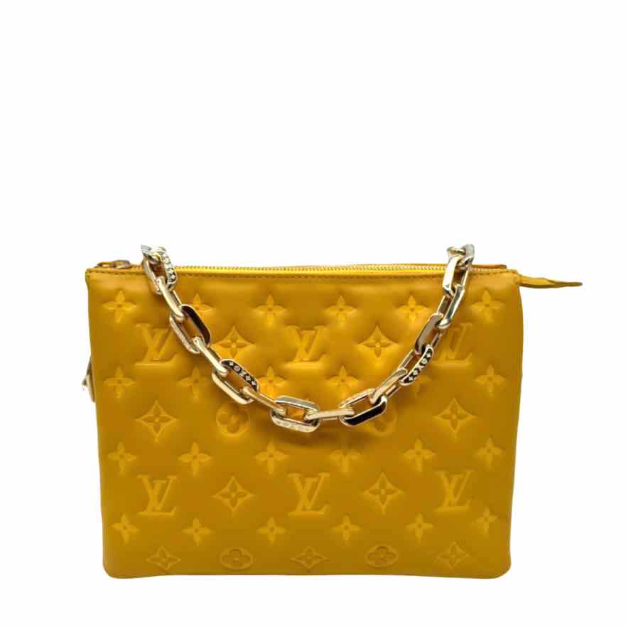 LOUIS VUITTON Monogram Embossed Lambskin Coussin PM (Pre-Owned)