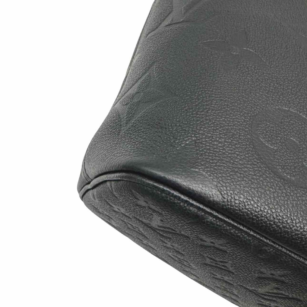 LOUIS VUITTON Monogram Empreinte Neverfull MM Black