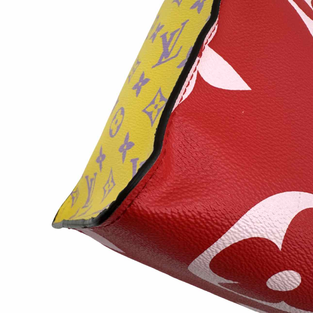 LOUIS VUITTON Monogram Giant OnTheGo GM Rouge Rose