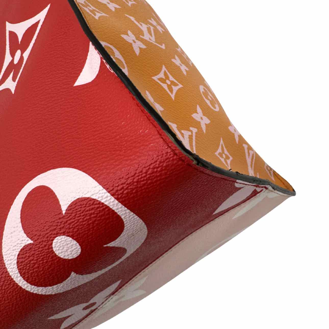 LOUIS VUITTON Monogram Giant OnTheGo GM Rouge Rose