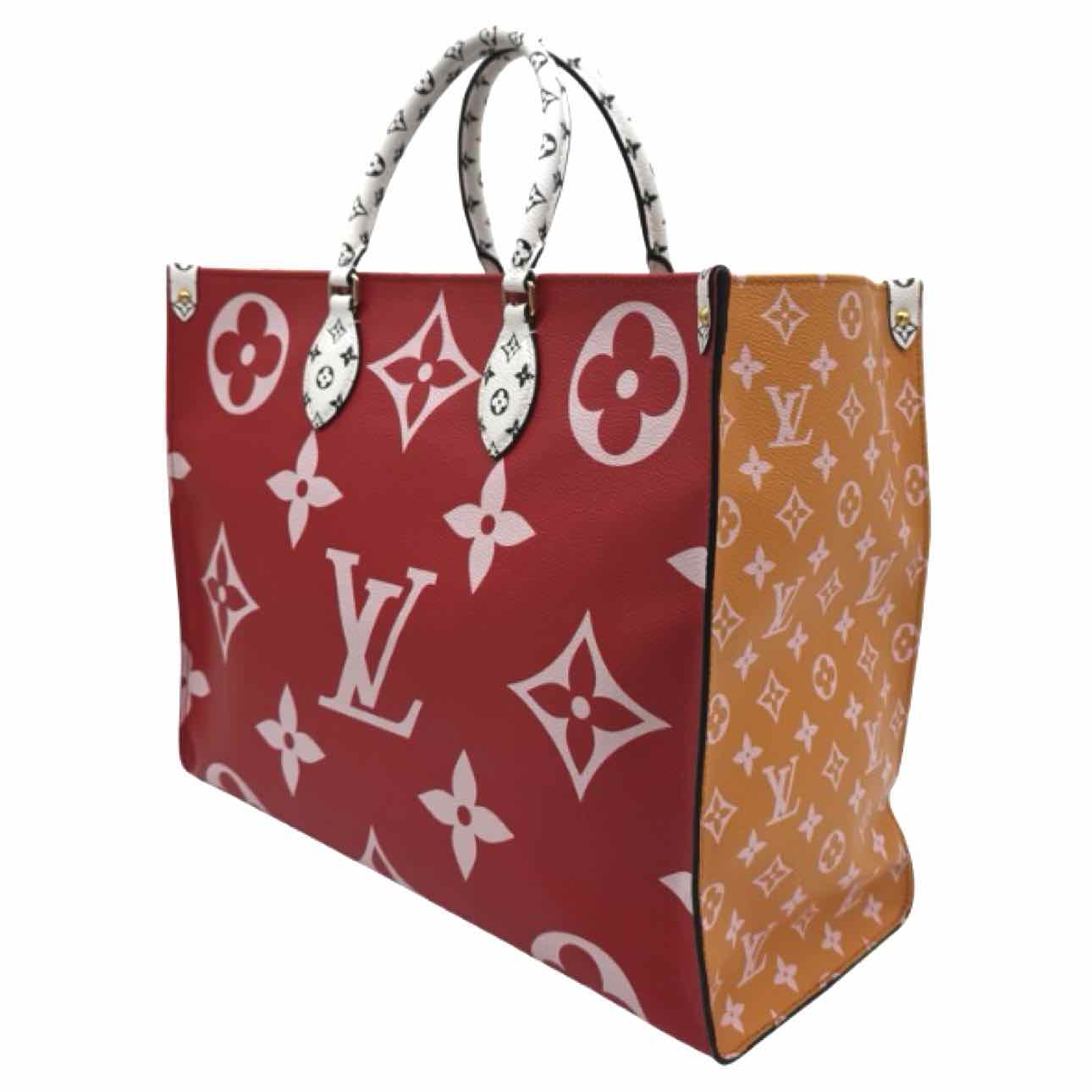 LOUIS VUITTON Monogram Giant OnTheGo GM Rouge Rose