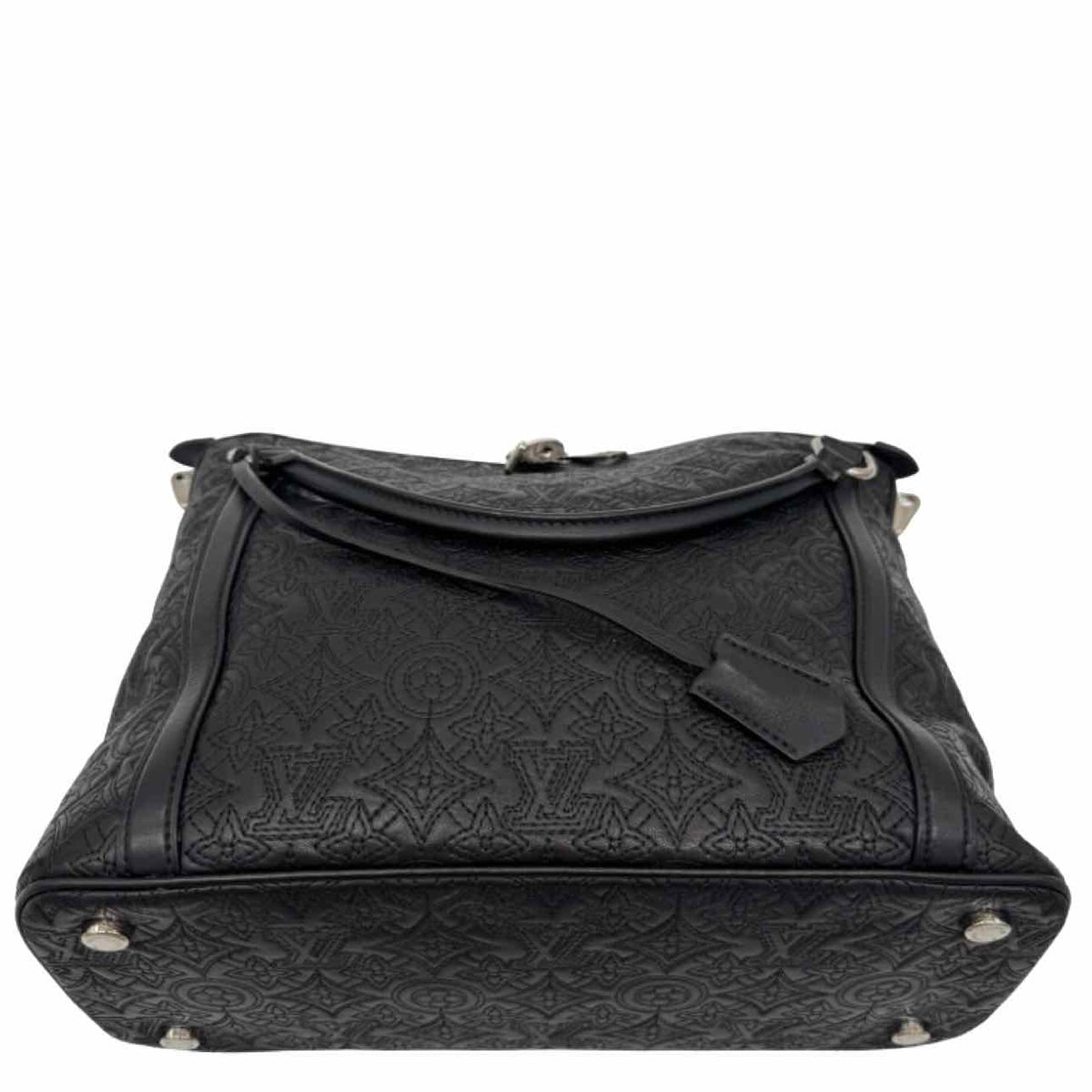 LOUIS VUITTON Monogram Quilted Leather Antheia Ixia PM Black