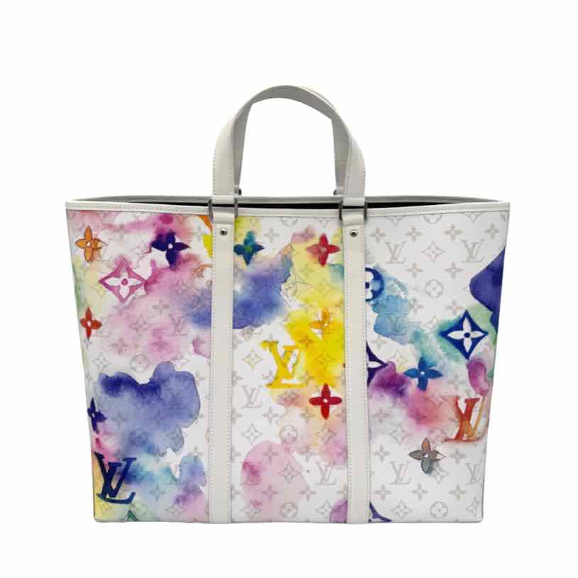LOUIS VUITTON Monogram Watercolor New Tote GM Multicolor (Pre-Owned)