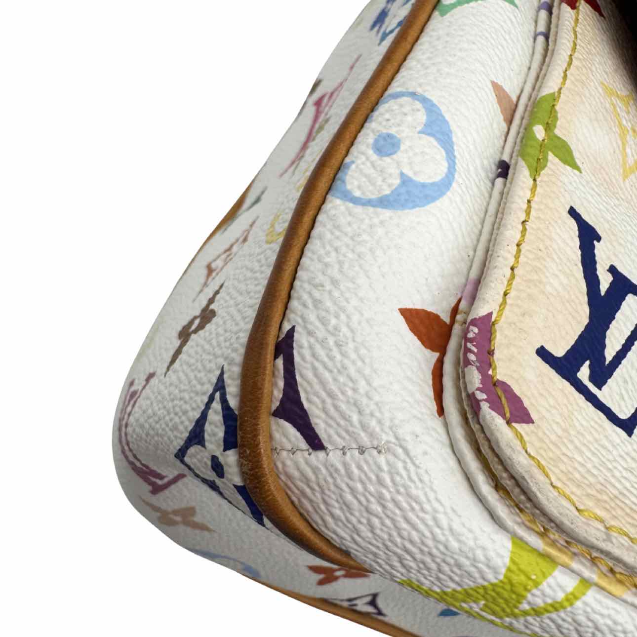 LOUIS VUITTON X Murakami  Multicolor Monogram Canvas Lodge GM Shoulder Bag