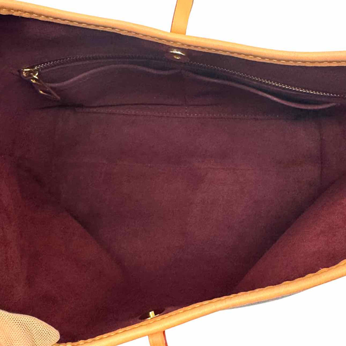 Louis Vuitton Monogram Canvas Carry All PM Shoulder Bag Brown