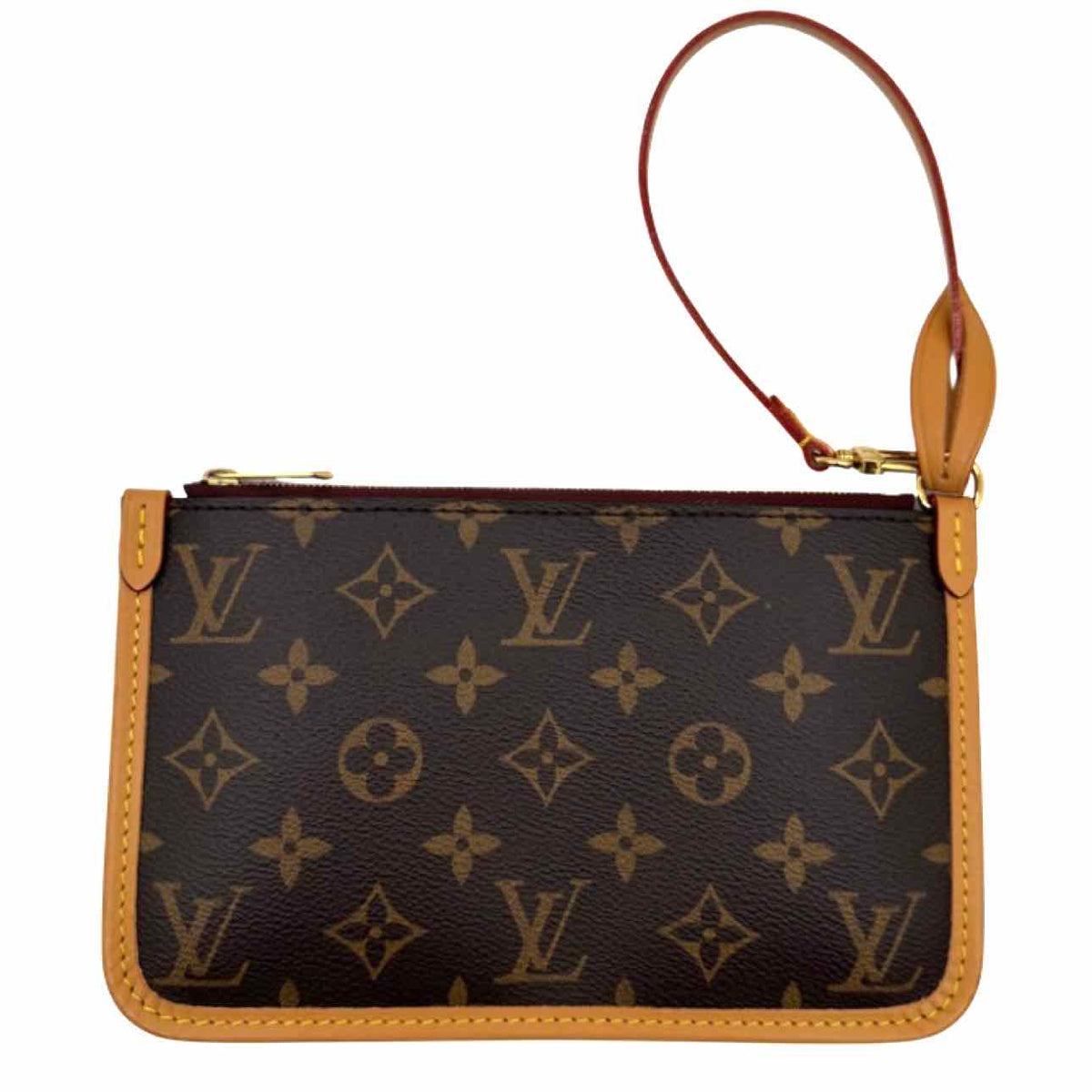 Louis Vuitton Monogram Canvas Carry All PM Shoulder Bag Brown