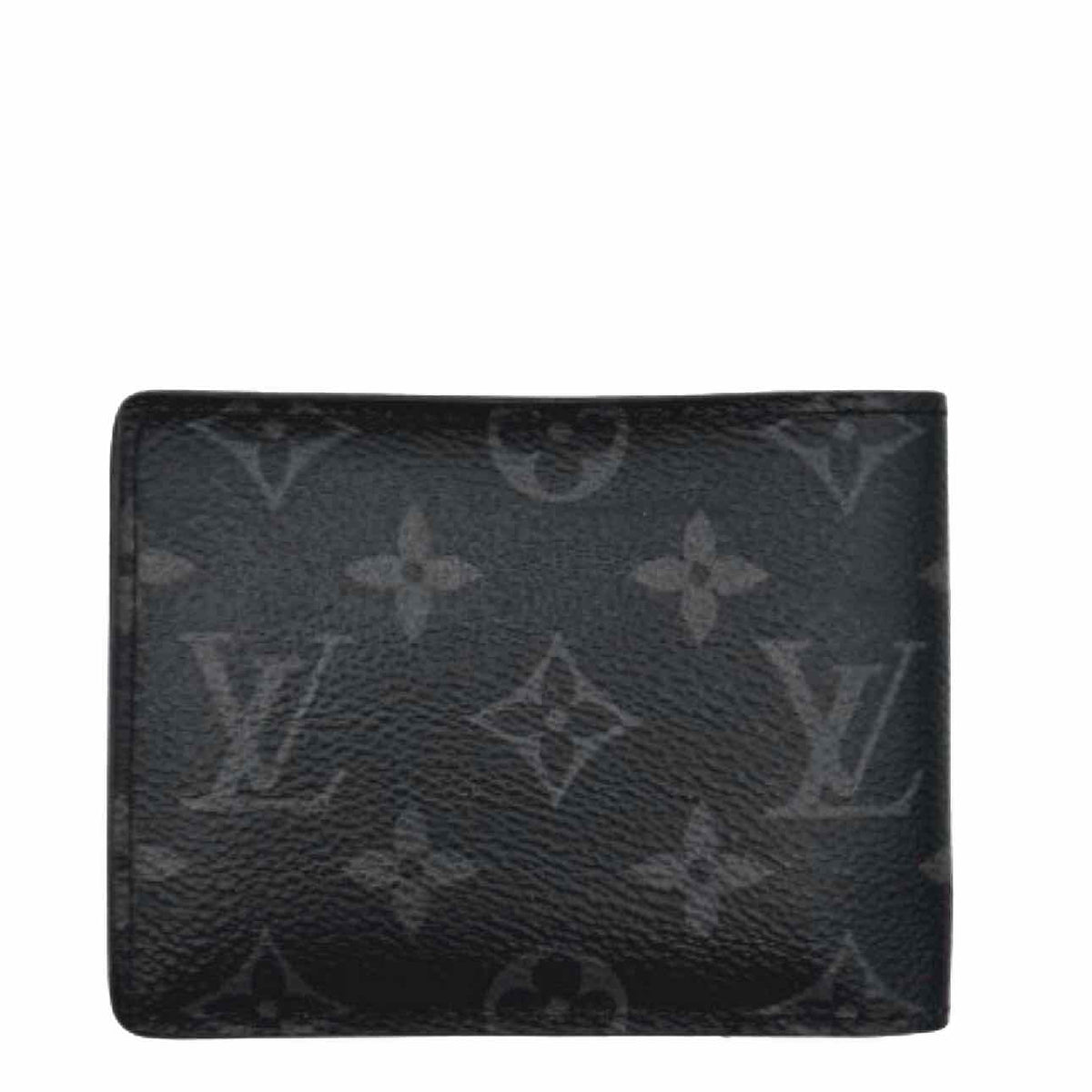 LOUIS VUITTON Monogram Eclipse Multiple Wallet Black
