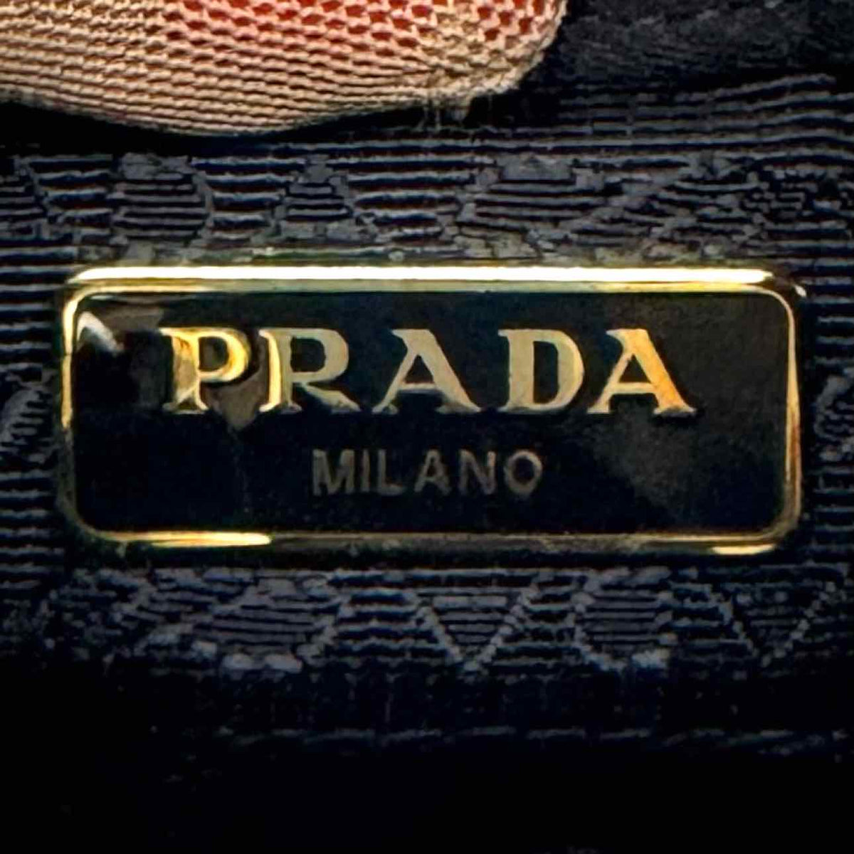 PRADA Mini Sequin Drawstring Bucket Bag Black