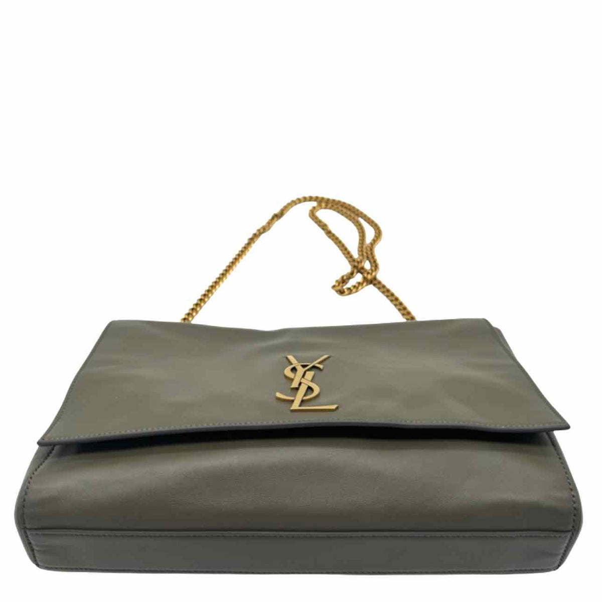 SAINT LAURENT Leather/Suede Reversible Medium Kate Shoulder Bag