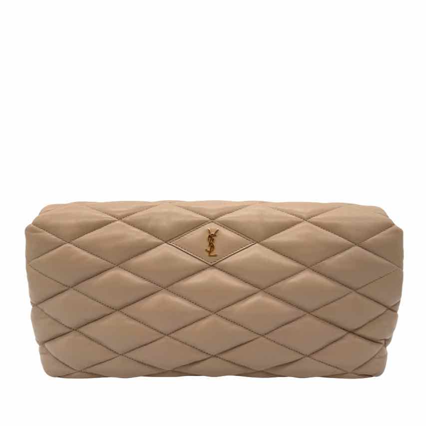 SAINT LAURENT Sade Puffer Clutch (Pre-Owned)