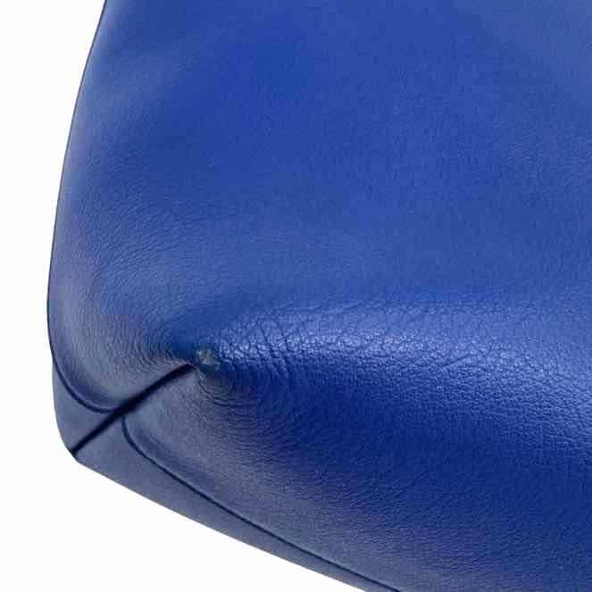 SAINT LAURENT Shopping Tote Navy Blue (Pre-Owned)