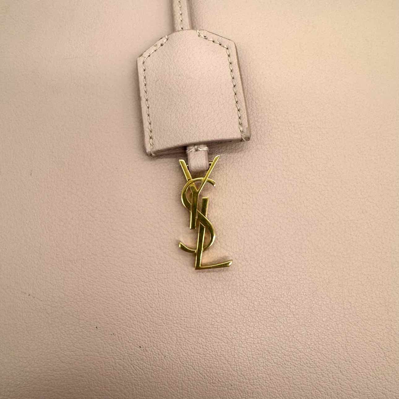 SAINT LAURENT Shopping Toy Tote Nude Powder (Pre-Owned)