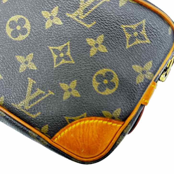 LOUIS VUITTON Monogram Canvas Pochette Marly Dragonne 26 (Pre-Owned)