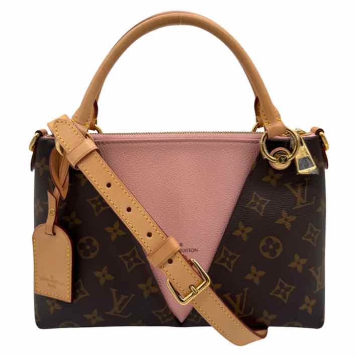 LOUIS VUITTON Monogram V Tote BB Rose Poudre (Pre-Owned)