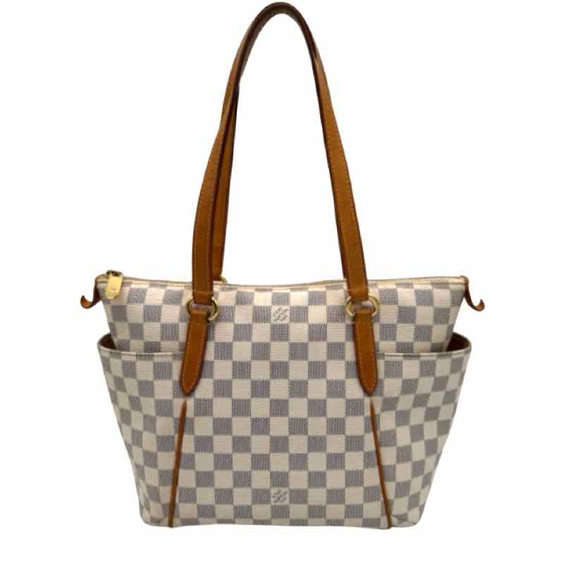 LOUIS VUITTON Damier Azur Totally PM Tote (Pre-Owned)