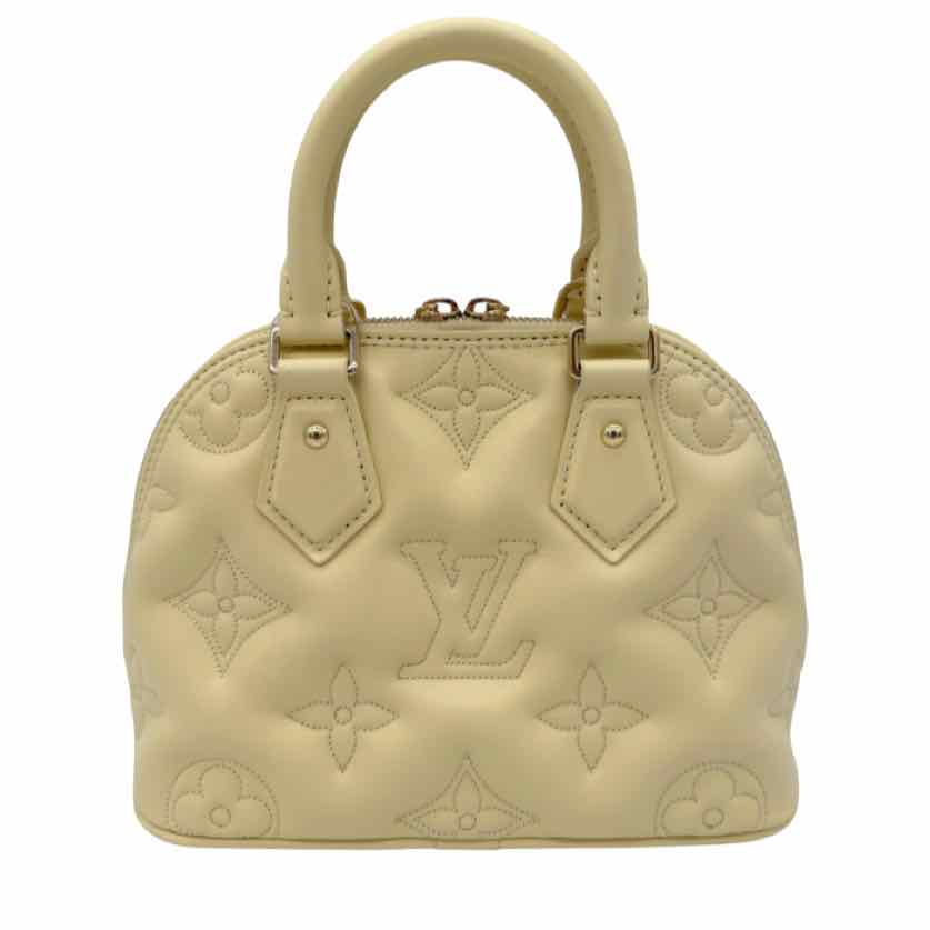 LOUIS VUITTON Monogram Bubblegram Alma BB Banana (Pre-Owned)