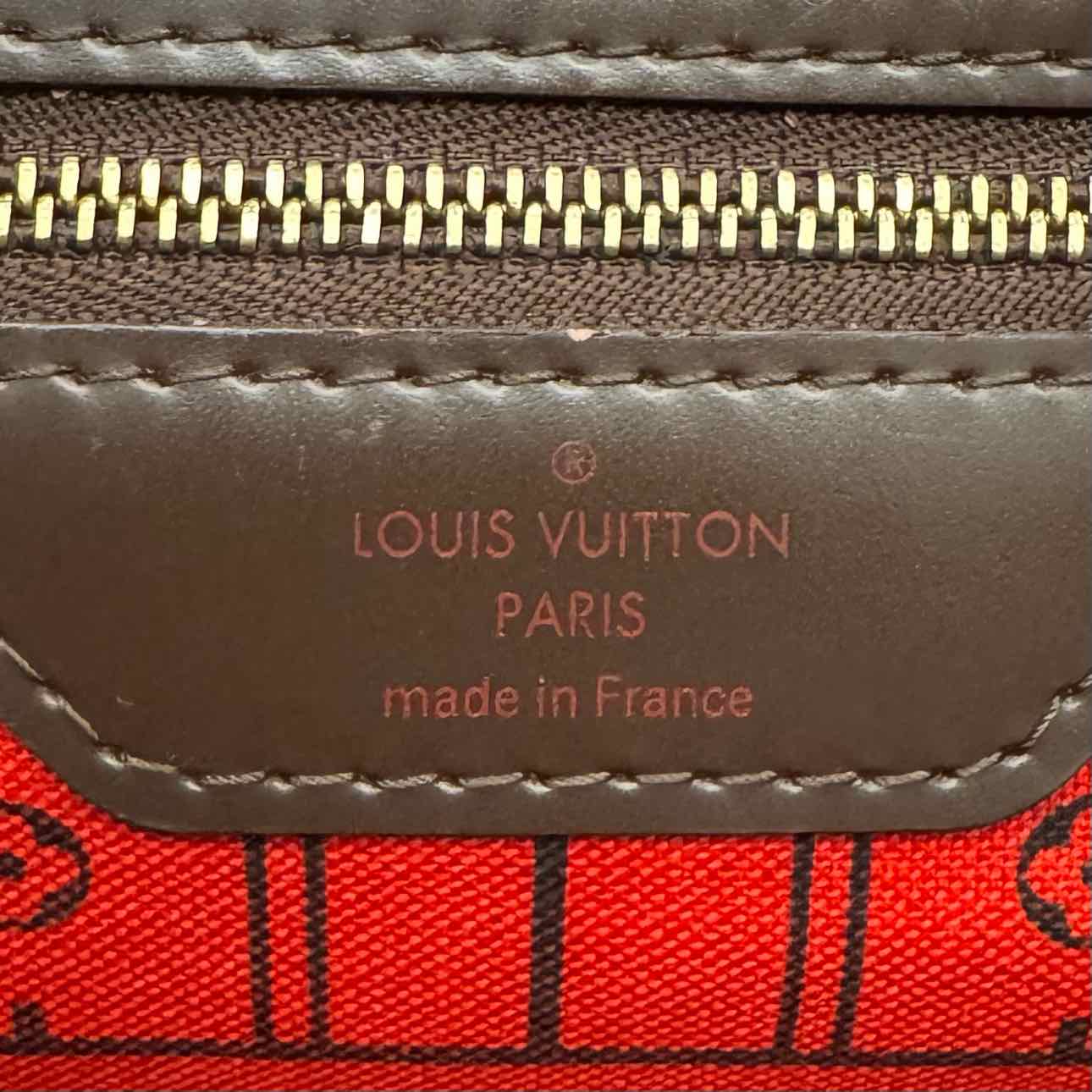 LOUIS VUITTON Damier Ebene Neverfull GM