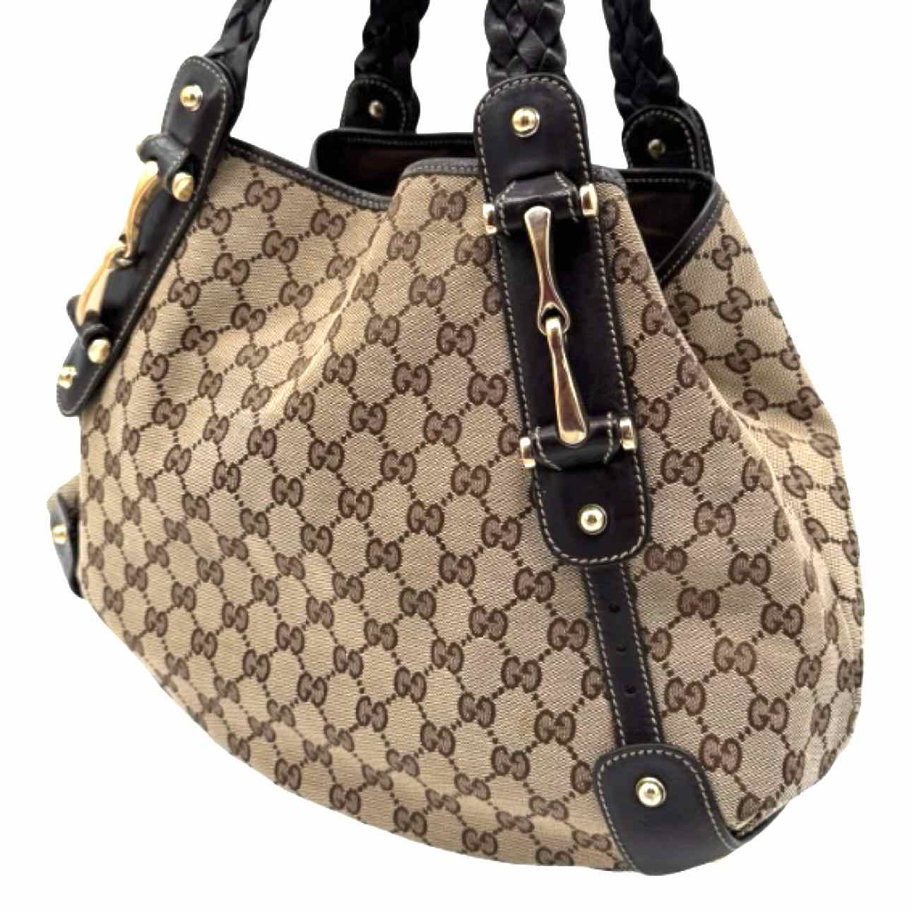 GUCCI Canvas Pelham Shoulder Bag