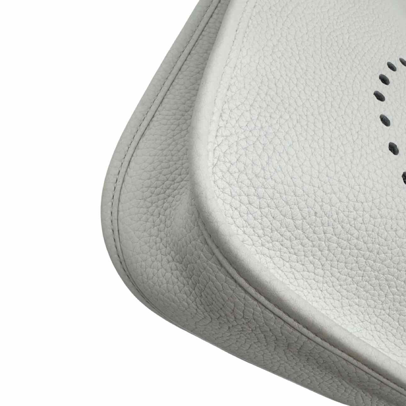 HERMES Clemence Evelyne III 29 Crossbody White