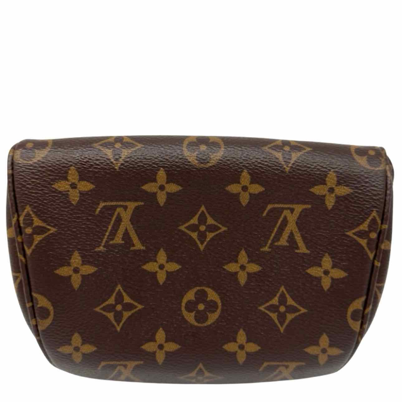 LOUIS VUITTON Monogram Canvas Mini Bumbag Brown