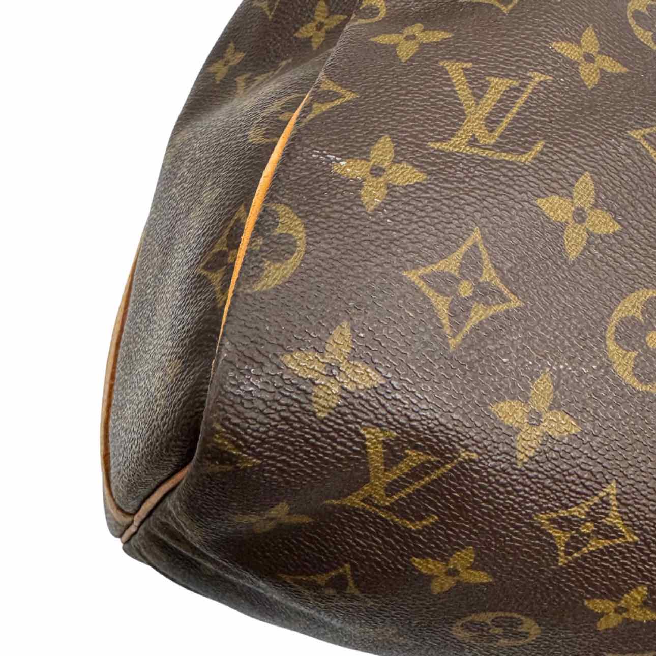 LOUIS VUITTON Monogram Canvas Keepall Bandouliere 55 Brown (Pre-Owned)