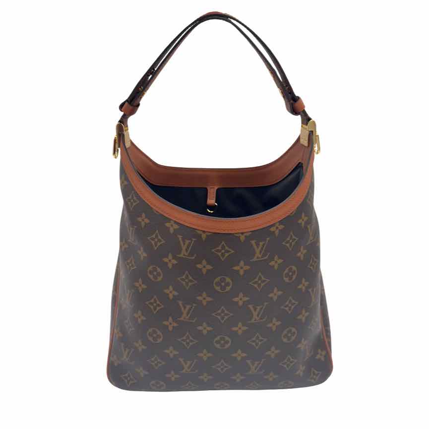 LOUIS VUITTON Monogram Reverse Canvas Dauphine MM Hobo Bag (Pre-Owned)